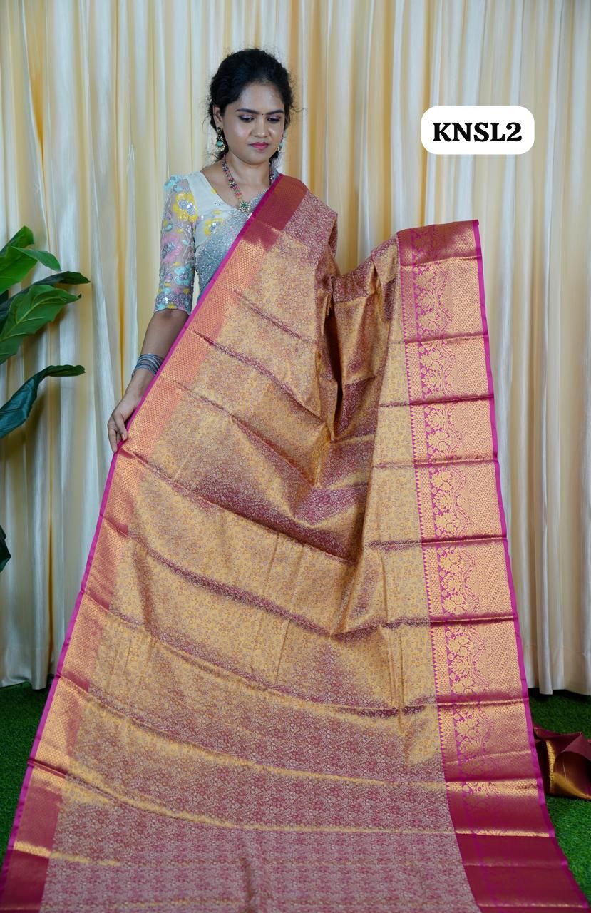 Kanchipuram semi silk saree🥳