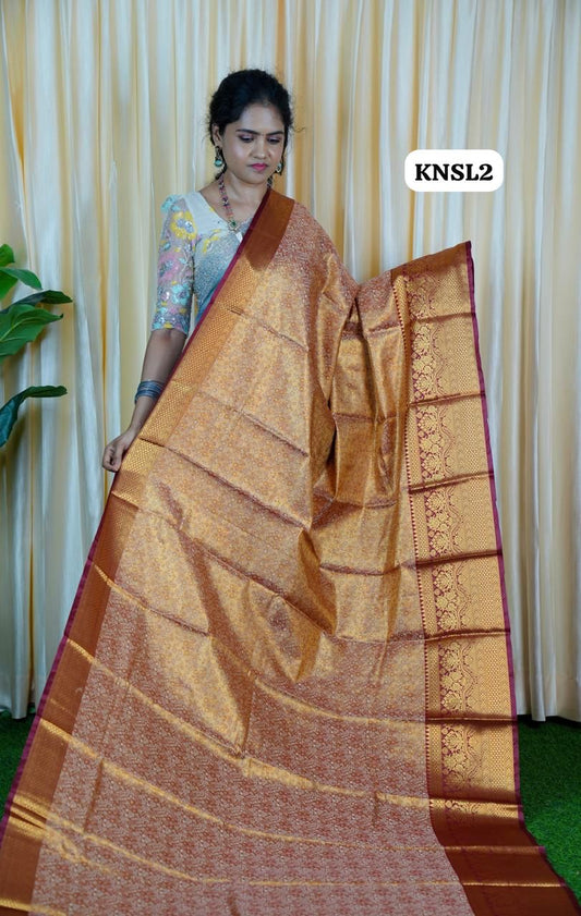 Kanchipuram semi silk saree🍄🥳