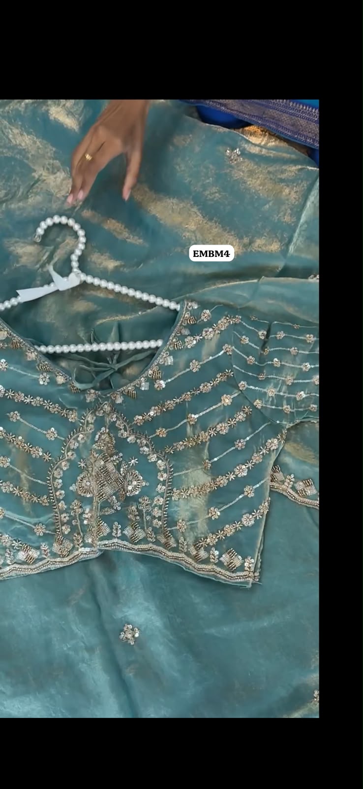 Space silk saree with Readymade blouse 😍🥳