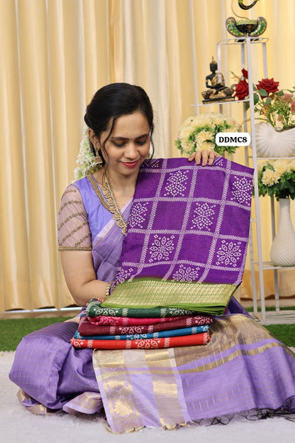 Soft georgette saree with full zari weaving😍Ⓜ️