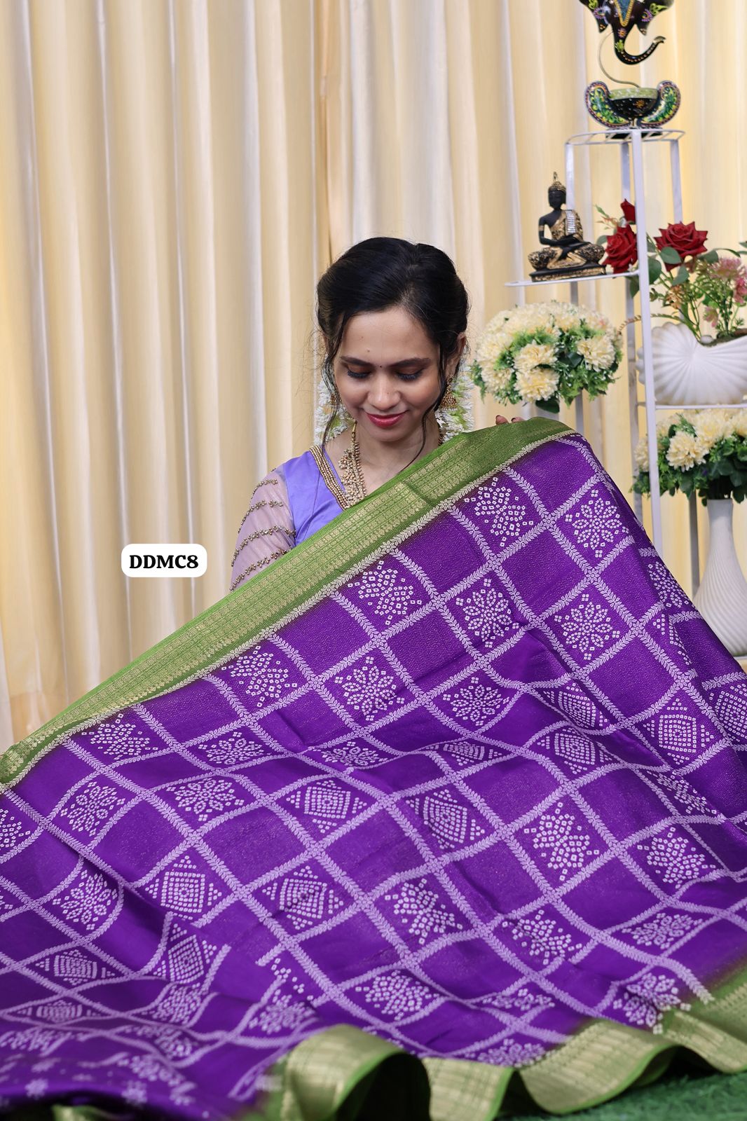 Soft georgette saree with full zari weaving😍Ⓜ️