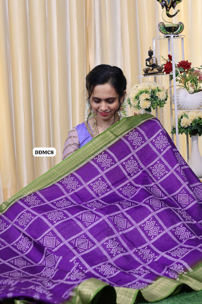 Soft georgette saree with full zari weaving😍Ⓜ️