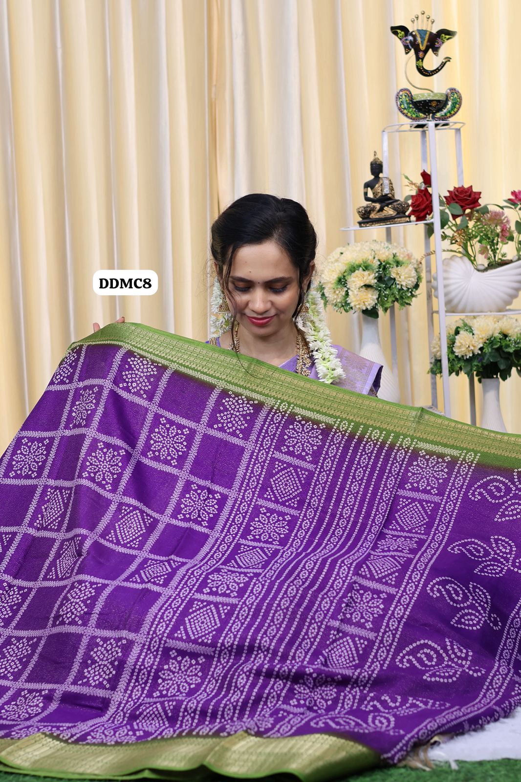 Soft georgette saree with full zari weaving😍Ⓜ️