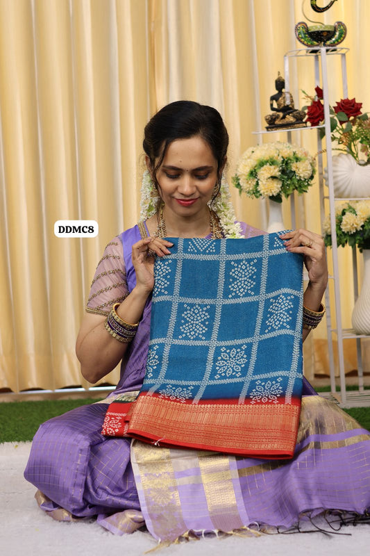 Soft georgette saree with full zari weaving😍Ⓜ️