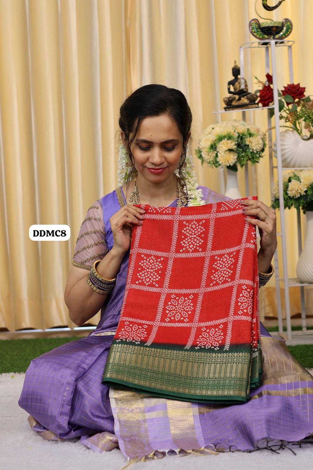 Soft georgette saree with full zari weaving😍Ⓜ️
