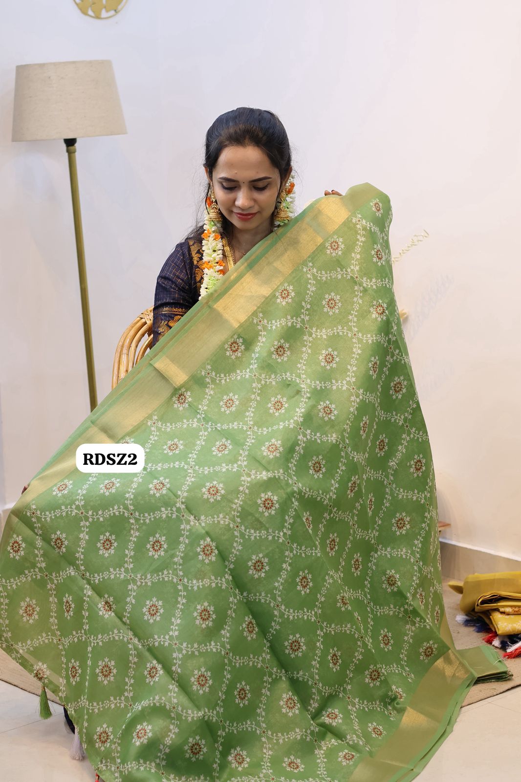 Cotton kota slub saree with running blouse😍🥳