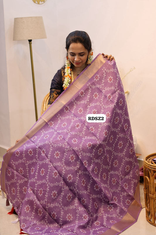 Cotton kota slub saree with running blouse🥳