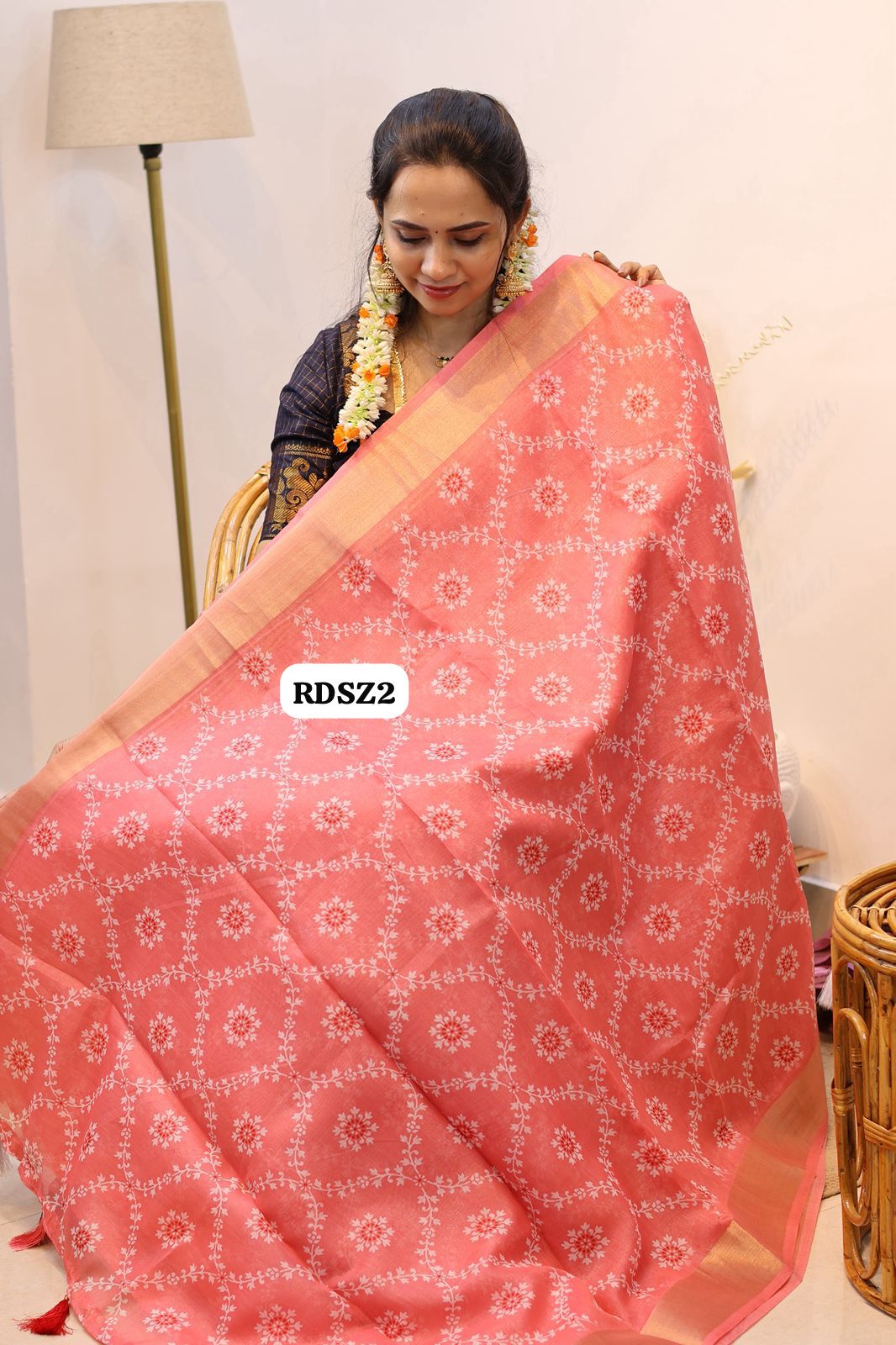 Cotton kota slub saree with running blouse🥳