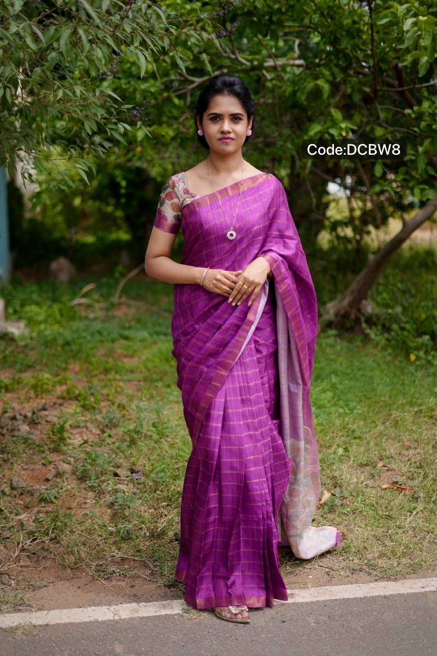 Tussar silk sarees🥰😎⏰📚