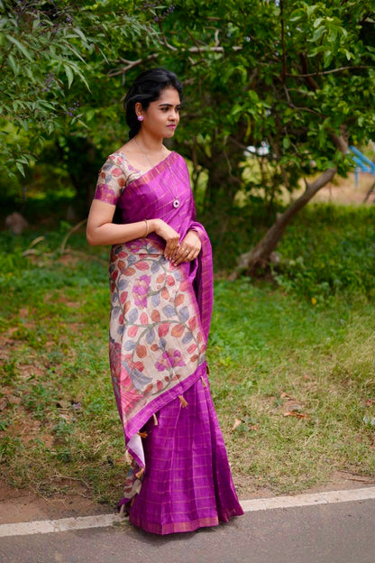 Tussar silk sarees🥰😎⏰📚