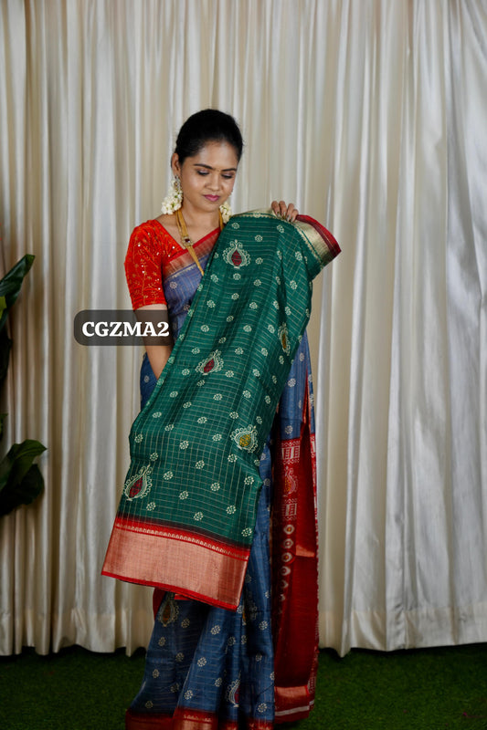 Dola silk saree sold ❌