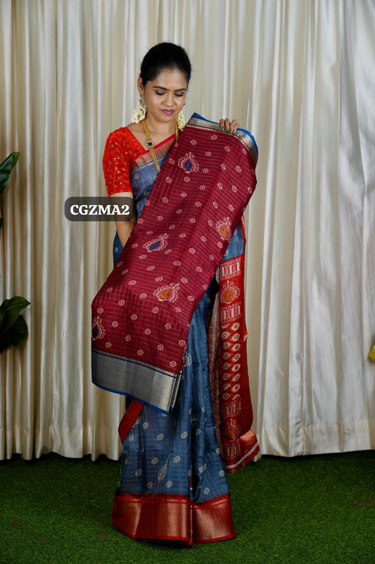 Dola silk saree sold ❌