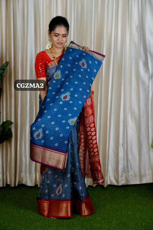 Dola silk saree sold ❌