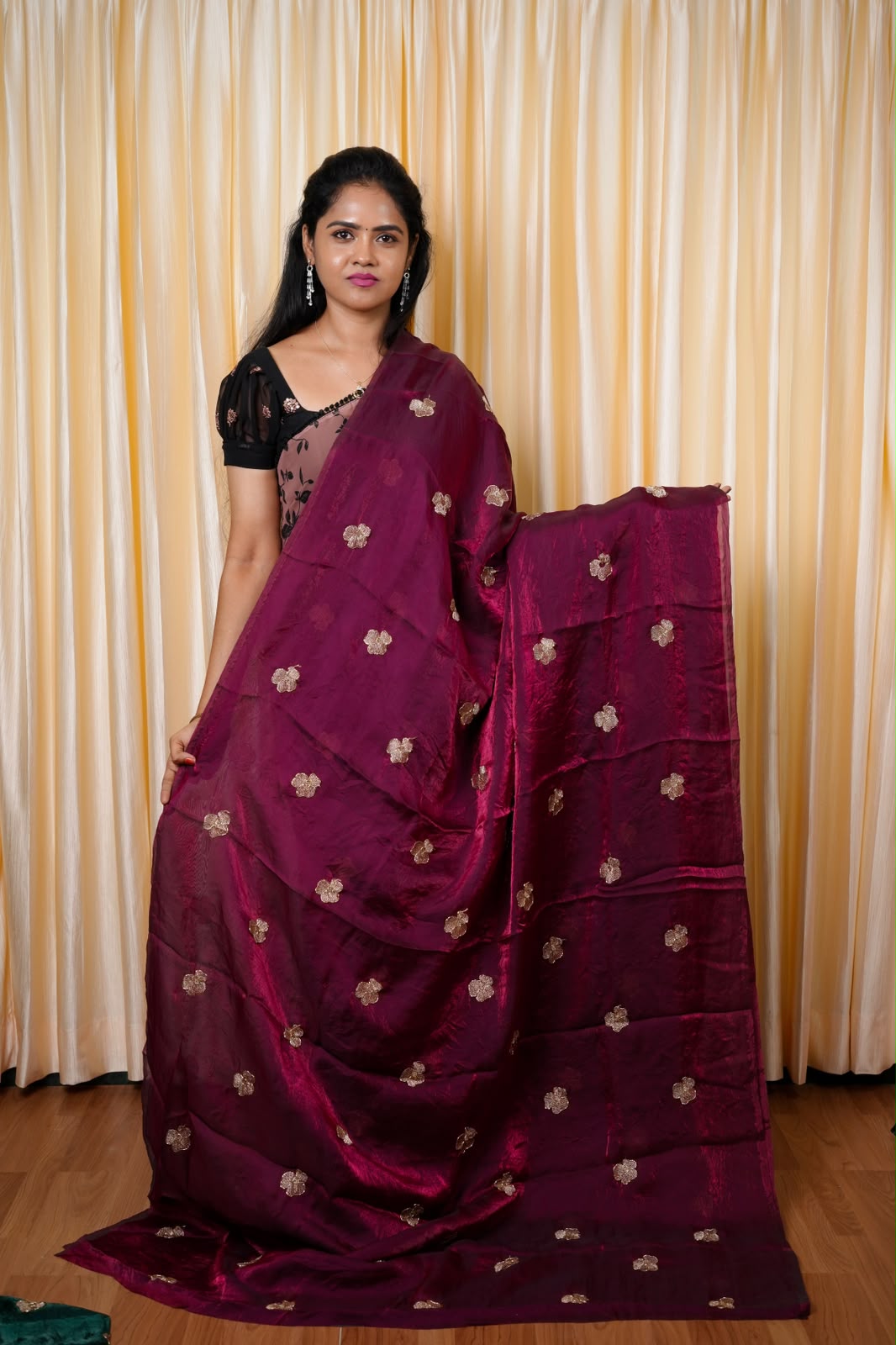 Space silk sarees🥳