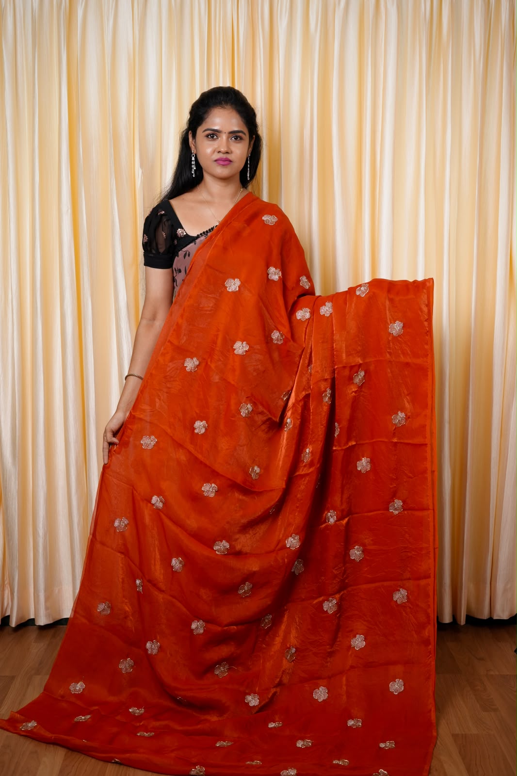 Space silk sarees🥳