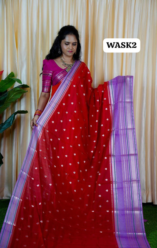 Premium warm silk saree🥳