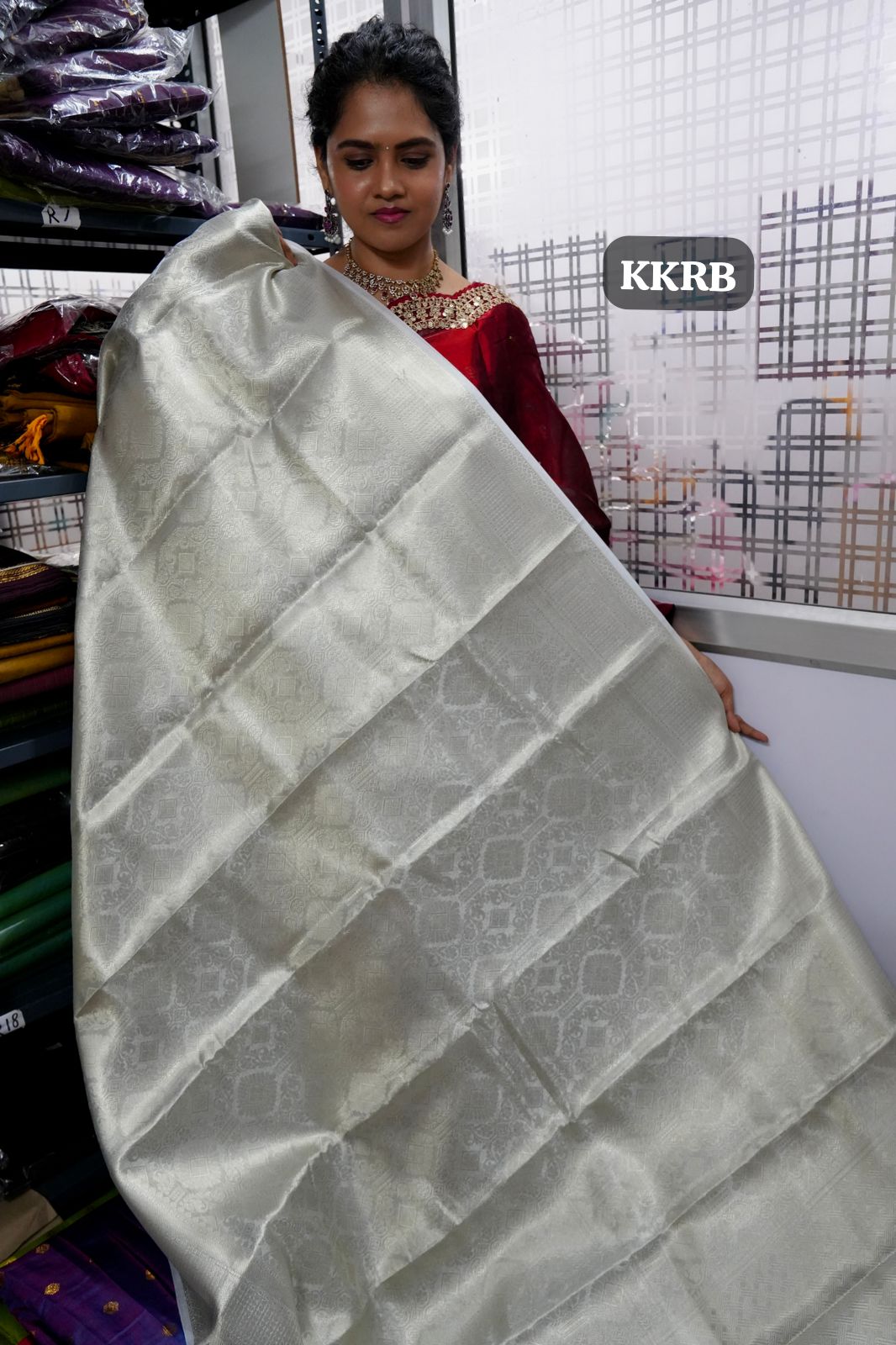Katan semi silk saree🥰😎