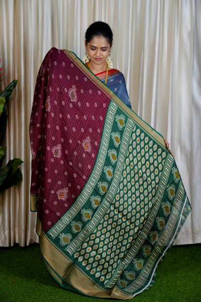 Dola silk saree sold ❌