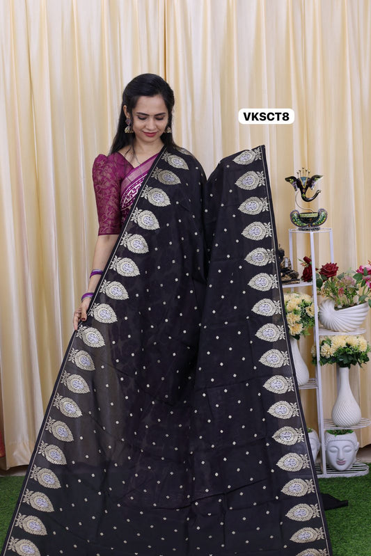 Soft warm silk saree 🥳