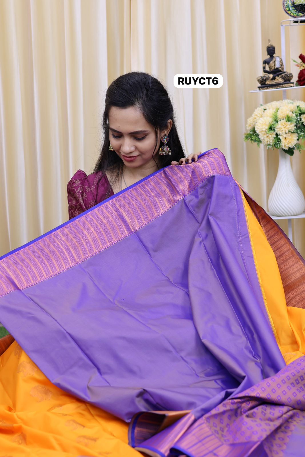 Bordered soft silk sareeⓂ️😍