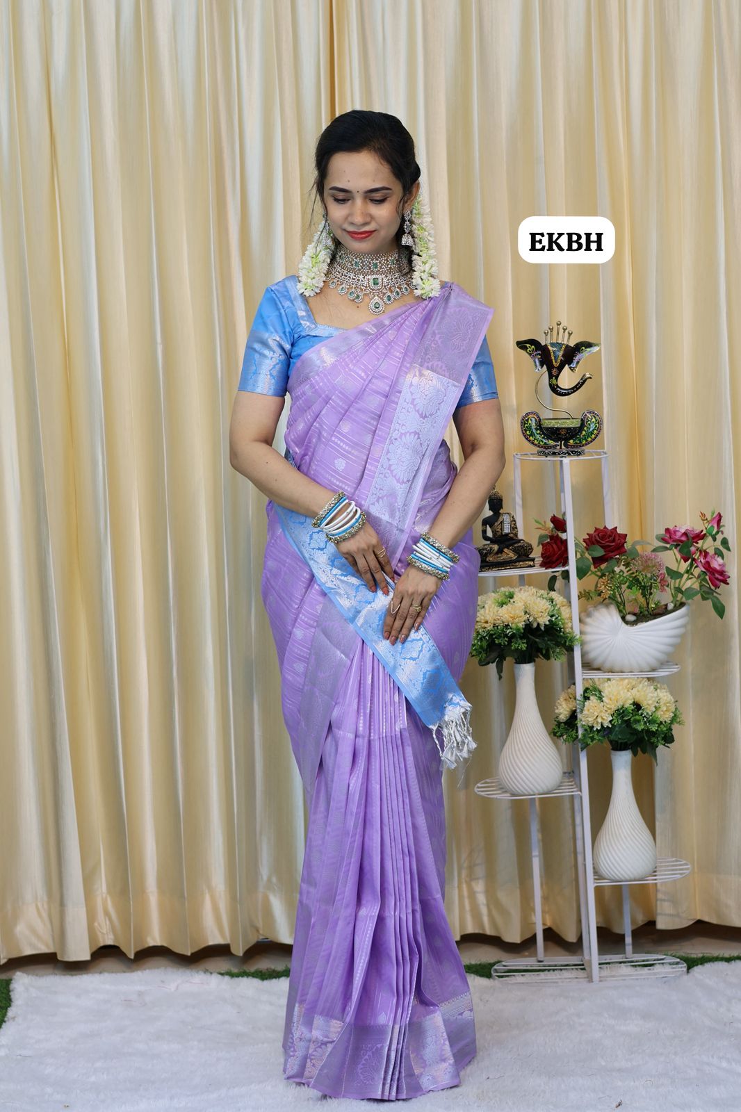 Kanchi semi soft silk saree 🥳
