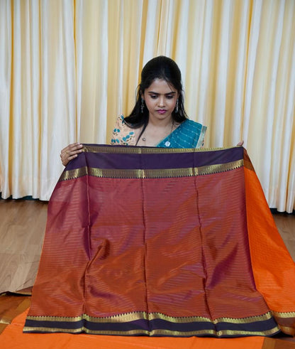 Soft silk sarees with checked pattern🥰😎