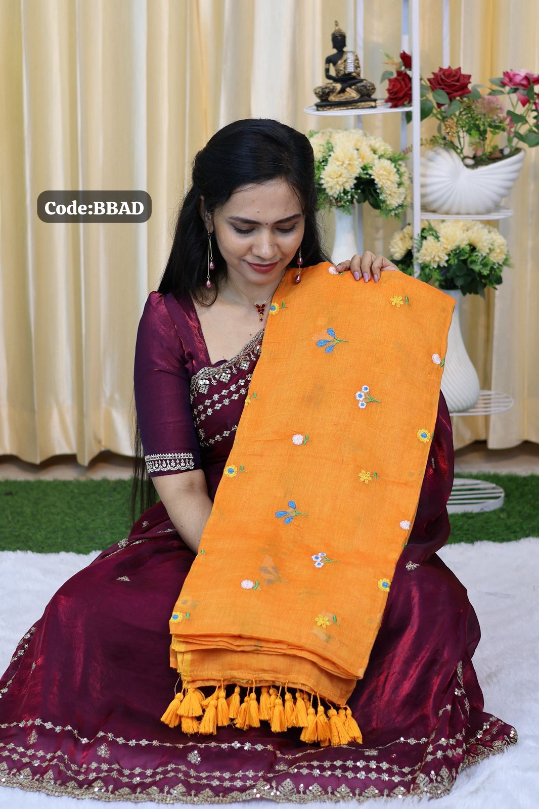 Soft Mul cotton saree😍Ⓜ️