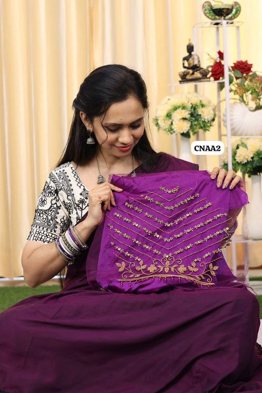 Customized net aari work 🥳