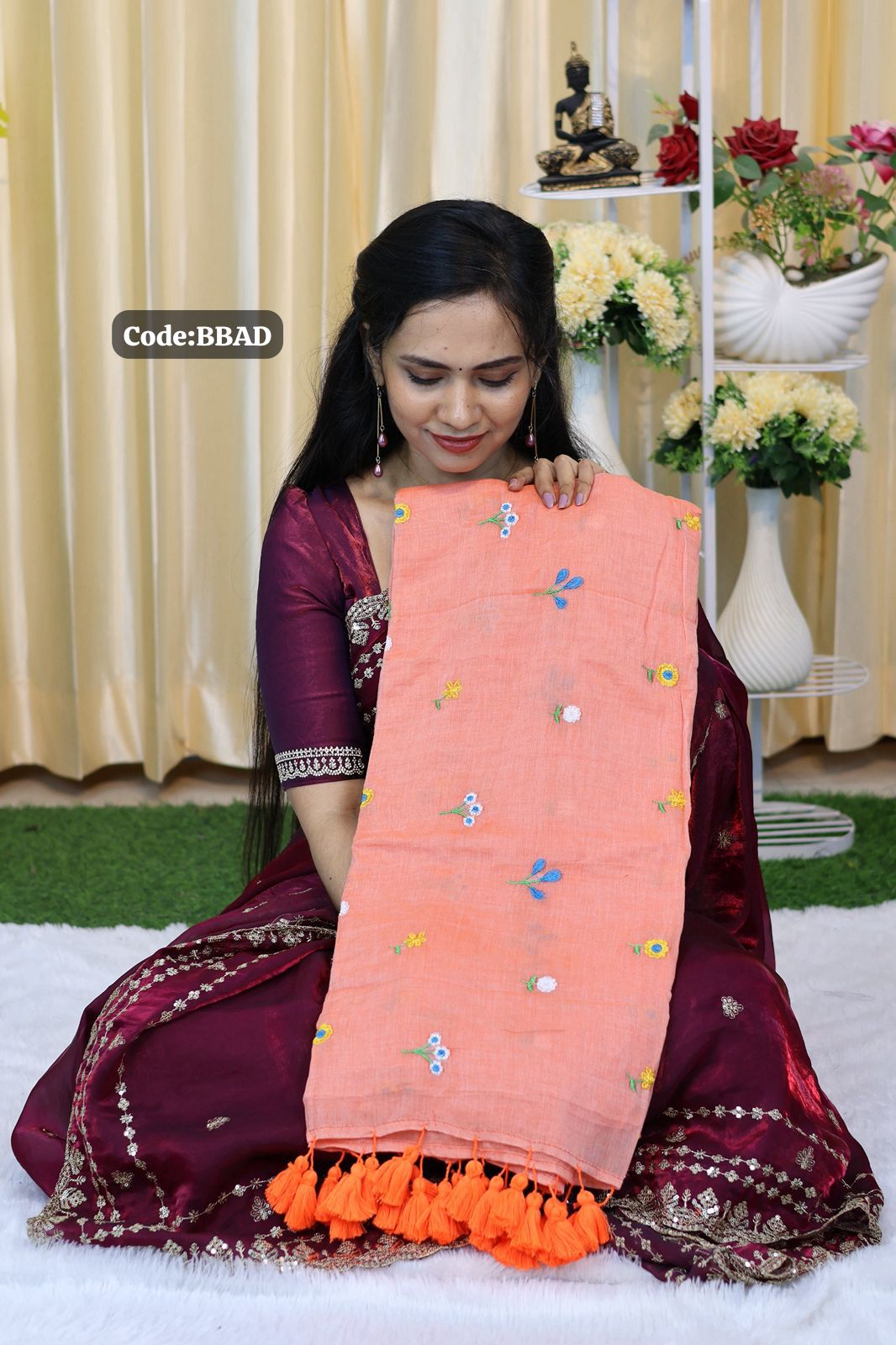 Soft Mul cotton saree🥳