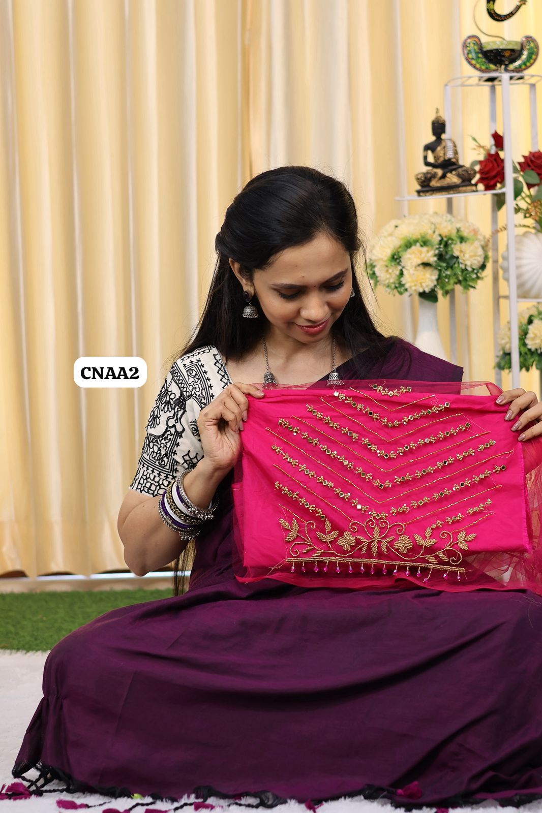 Customized net aari work ,🥳