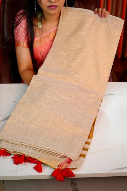 Onam special kadhi tissue silk saree🥰😎📚