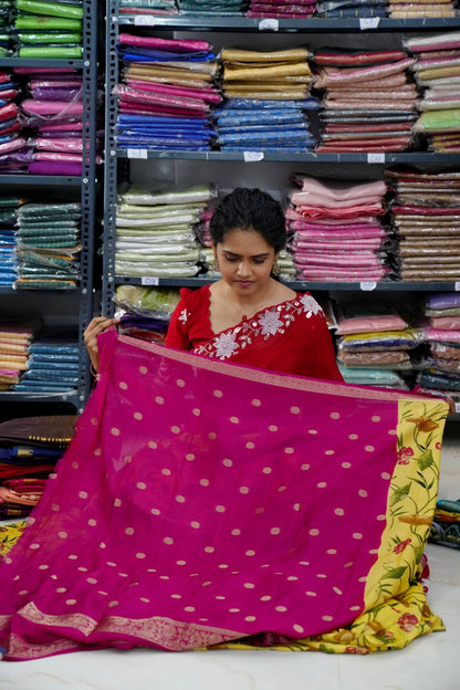 Mysore semi silk saree🥰🏃🏼‍♀️