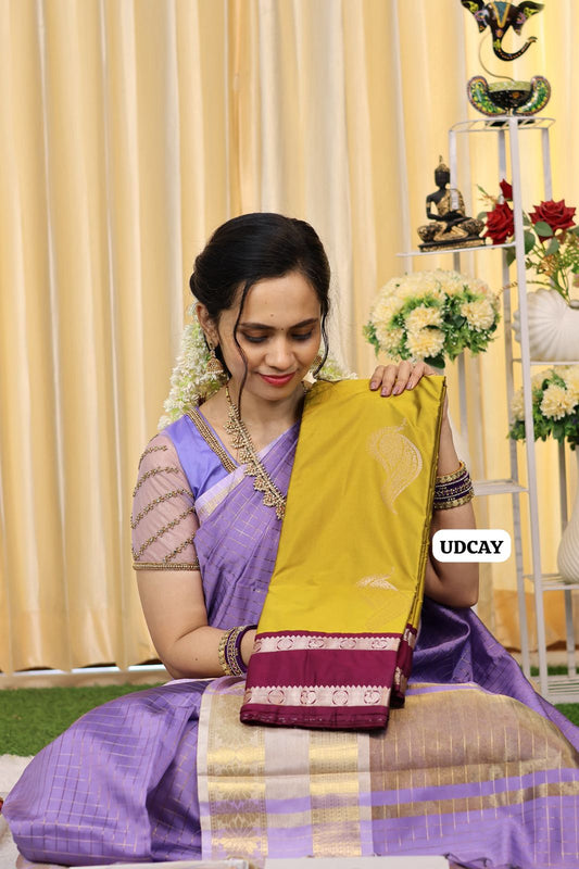 Premium Kanchi with Rettapetta border 😍🥳