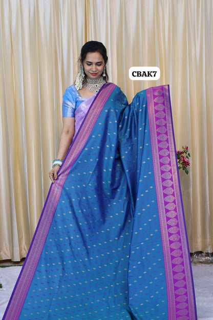 Soft silk saree 😍😎📚