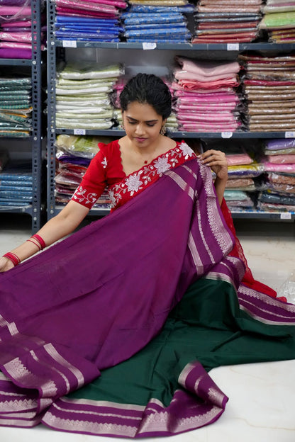 Mysore semi silk saree🥳
