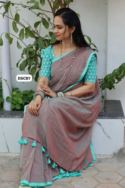 Mul cotton saree 🥳