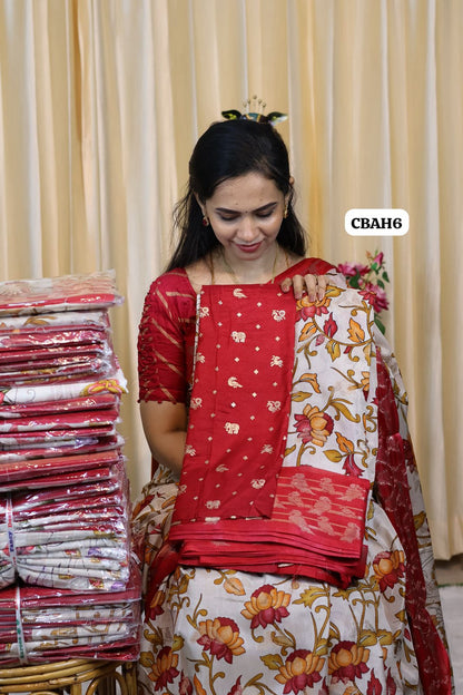 Kalamkari design soft silk Saree 😍😎📚