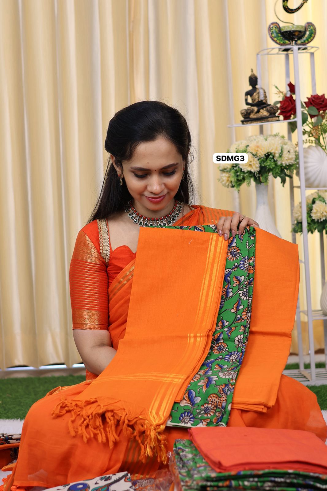 Stitched kalamkari salwar set😍🥳