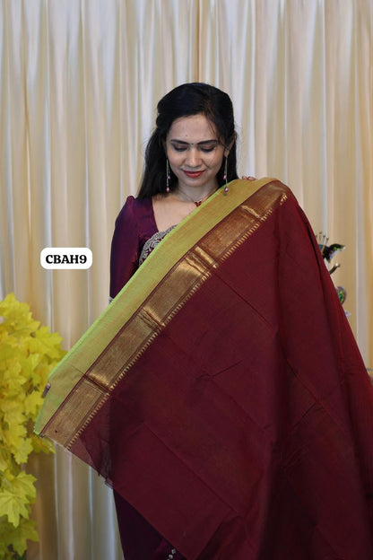 Premium Kanchi cotton saree🎁