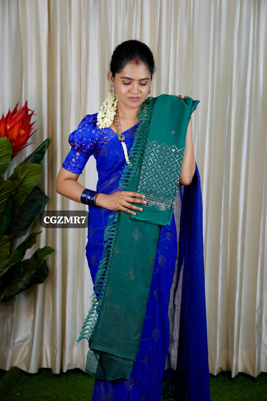 Chiffon saree🥳✅