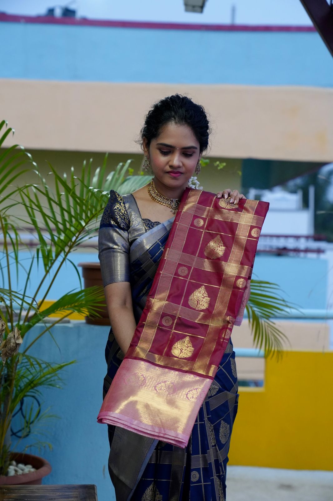 Soft silk saree🥳