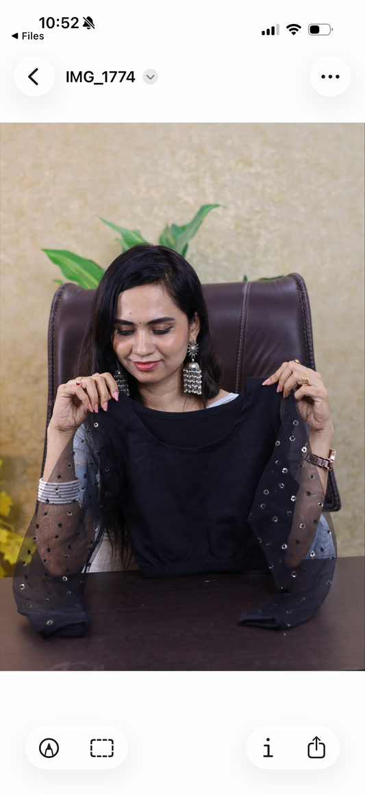 Ready made Net Elastic blouse 😍⏰