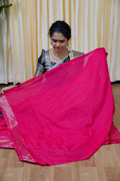 Viscose Georgette saree🥰🥳