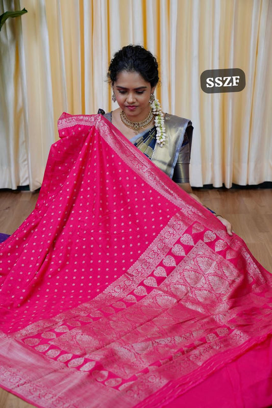 Viscose Georgette saree🥰🥳