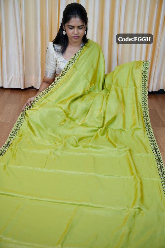 Space silk saree🥰😎