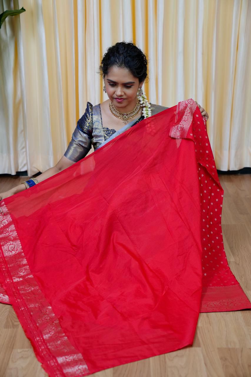 Viscose Georgette saree🥳