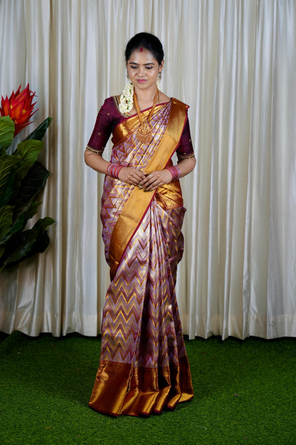 Kanchi inspired semi silk❌