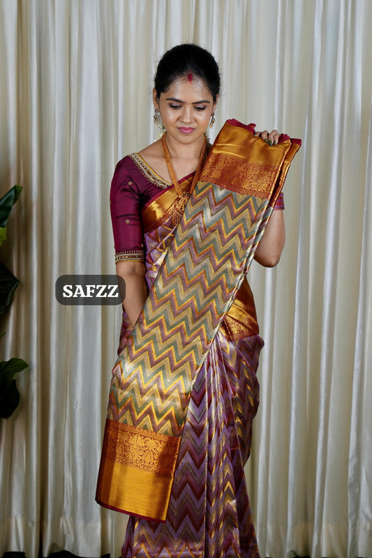 Kanchi inspired semi silk❌