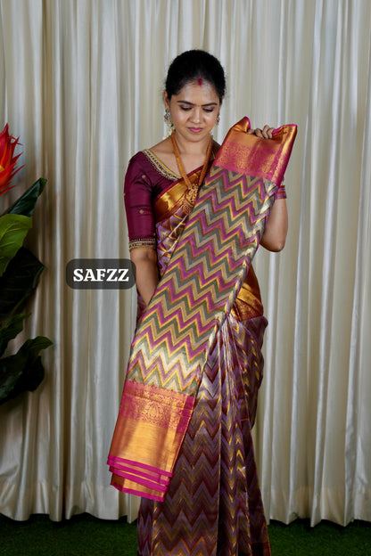 Kanchi inspired semi silk prebook ❌