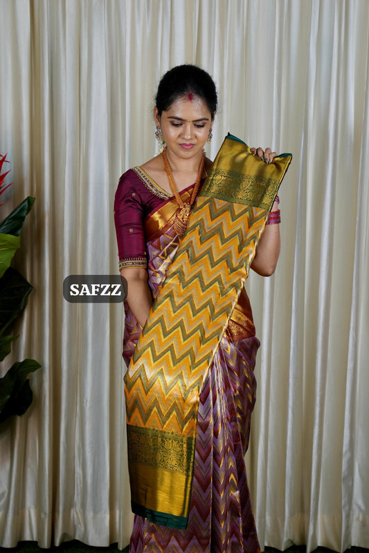 Kanchi inspired semi silk❌